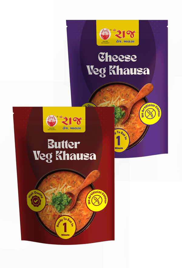 2 Khausa combo (1 Butter + 1 Cheese) 2 Khausa combo (1 Butter + 1 Cheese)