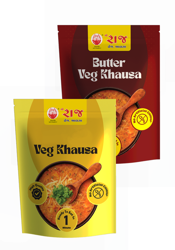 2 Khausa combo (1 Regular & 1 Butter) 2 Khausa combo (1 Regular & 1 Butter)