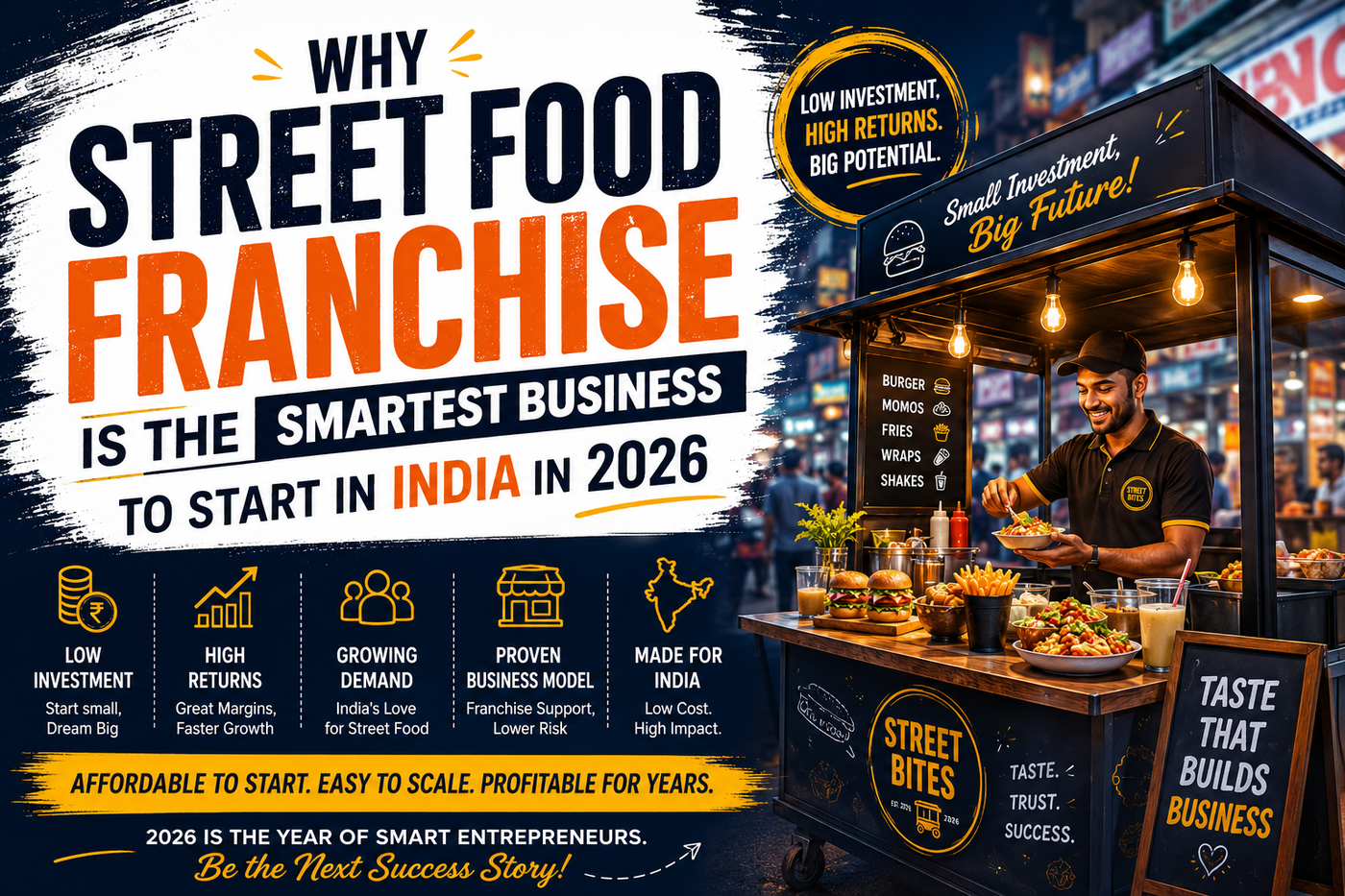 Street Food Franchise is the Smartest Business