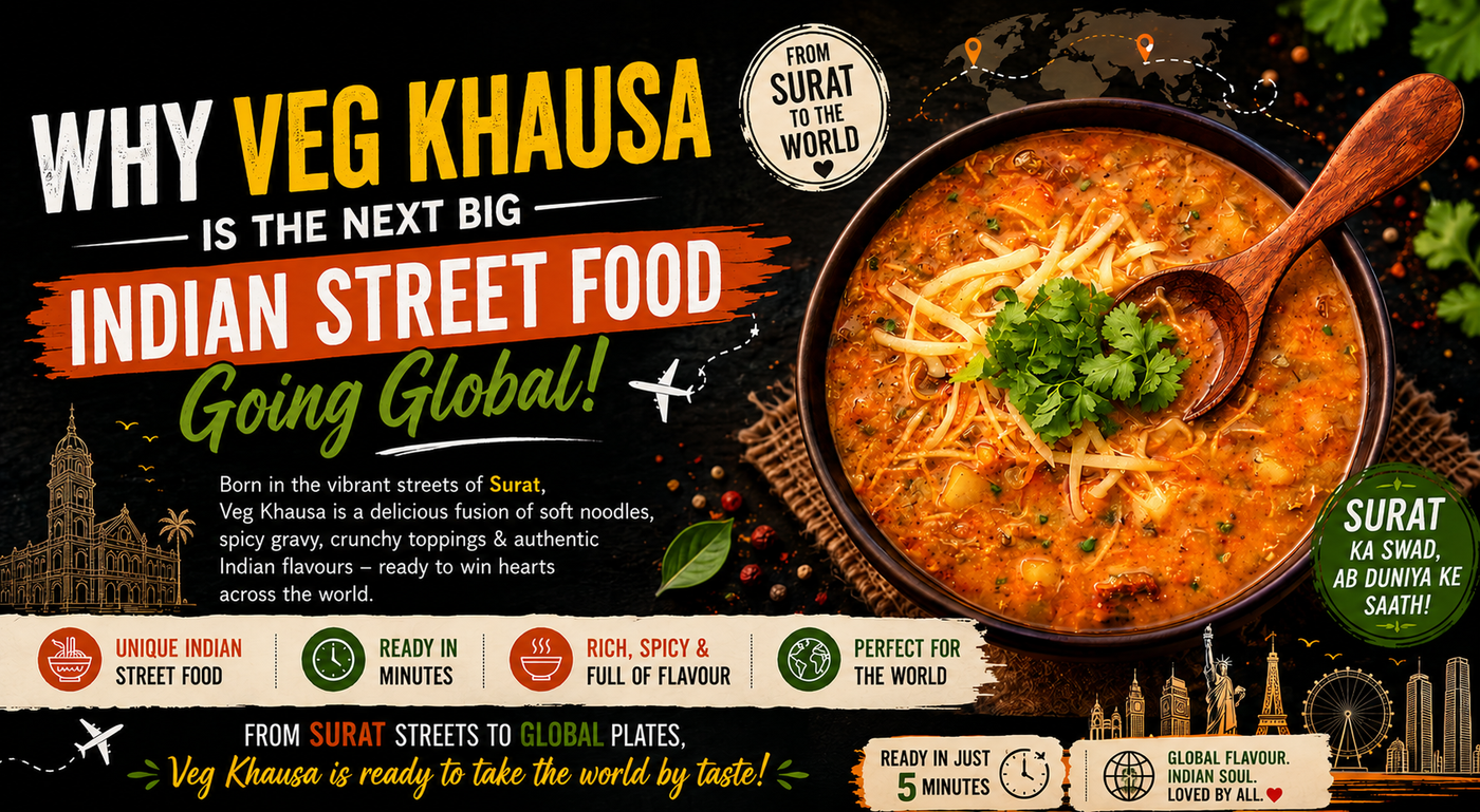 Surti's Veg Khausa is International Food Now