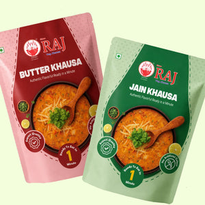 Jain Butter Raj Veg. Khausa (95g/pcs.)