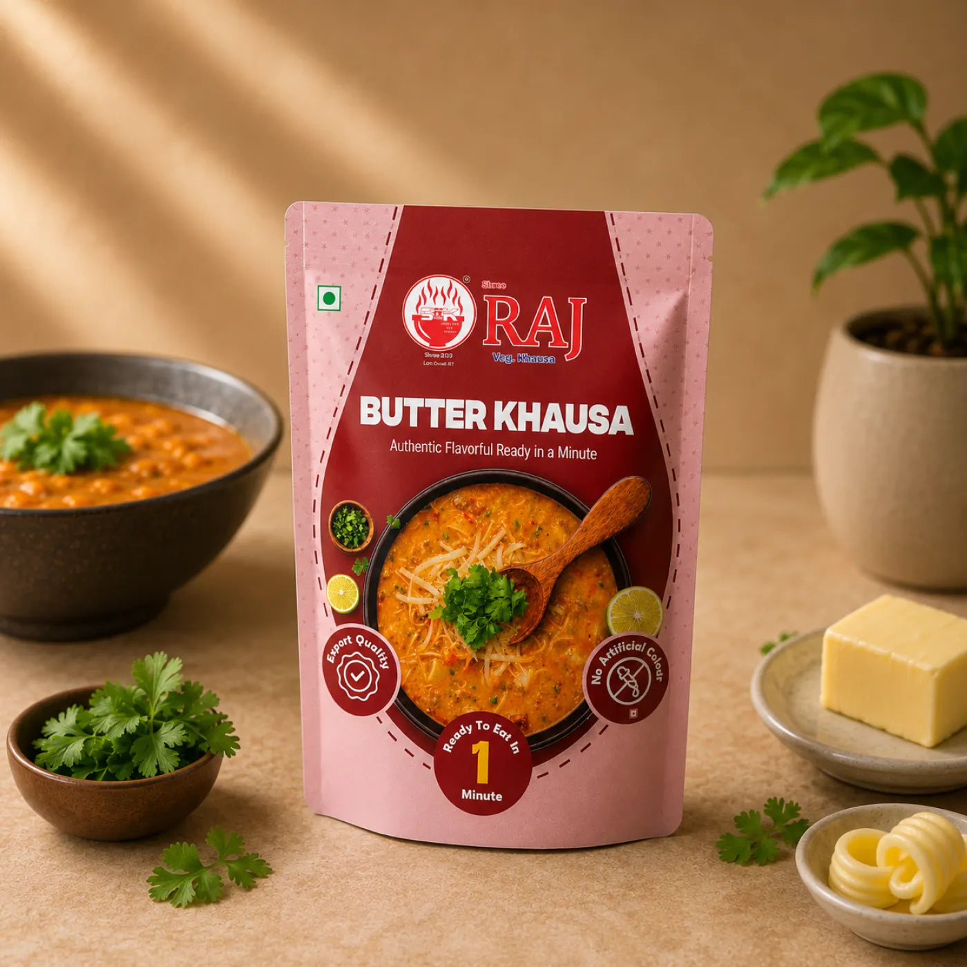 Butter Raj Veg. Khausa (95g/pcs.)