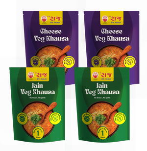 4 Khausa combo (2 Jain & 2 Cheese)