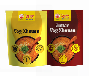 2 Khausa combo (1 Regular & 1 Butter)